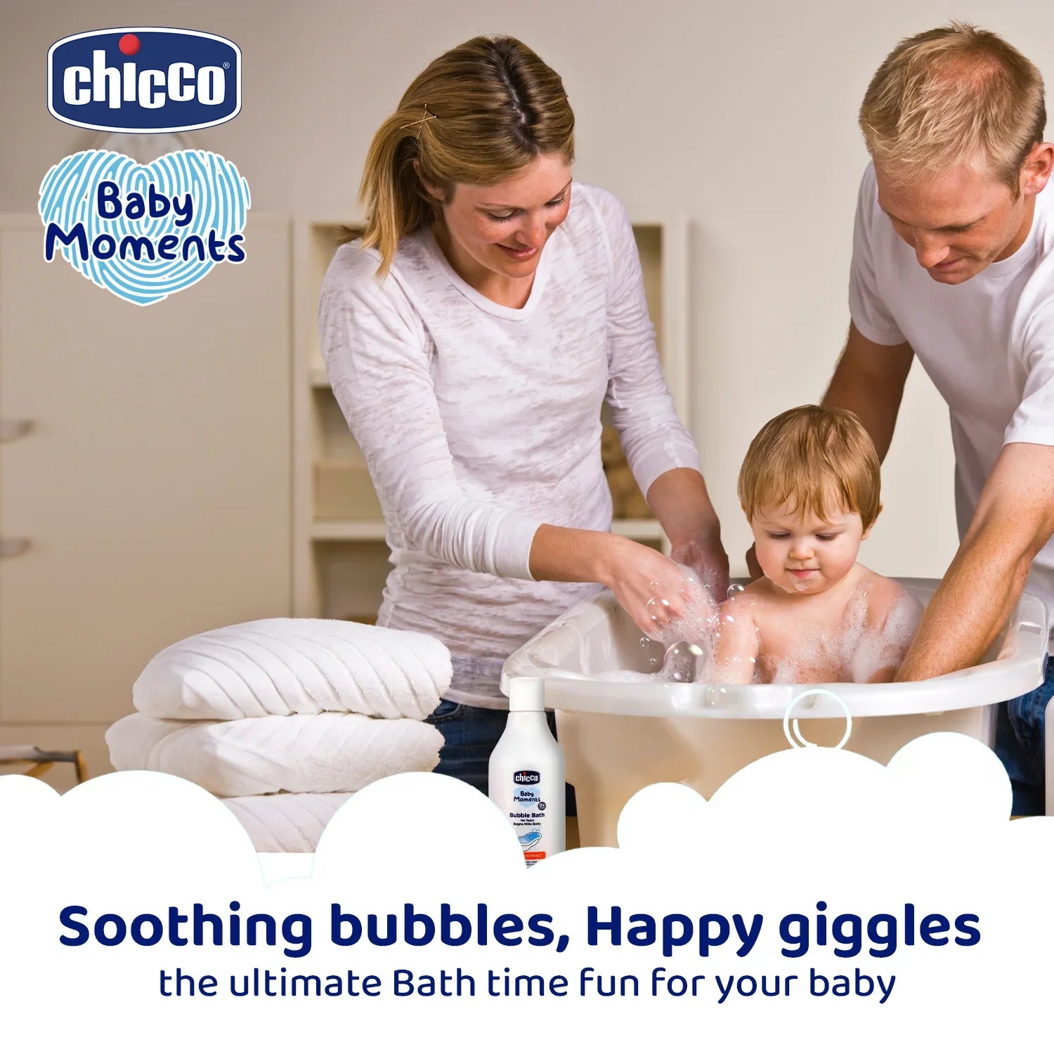 Baby Moments Bubble Bath with Peach Extracts 300 ml