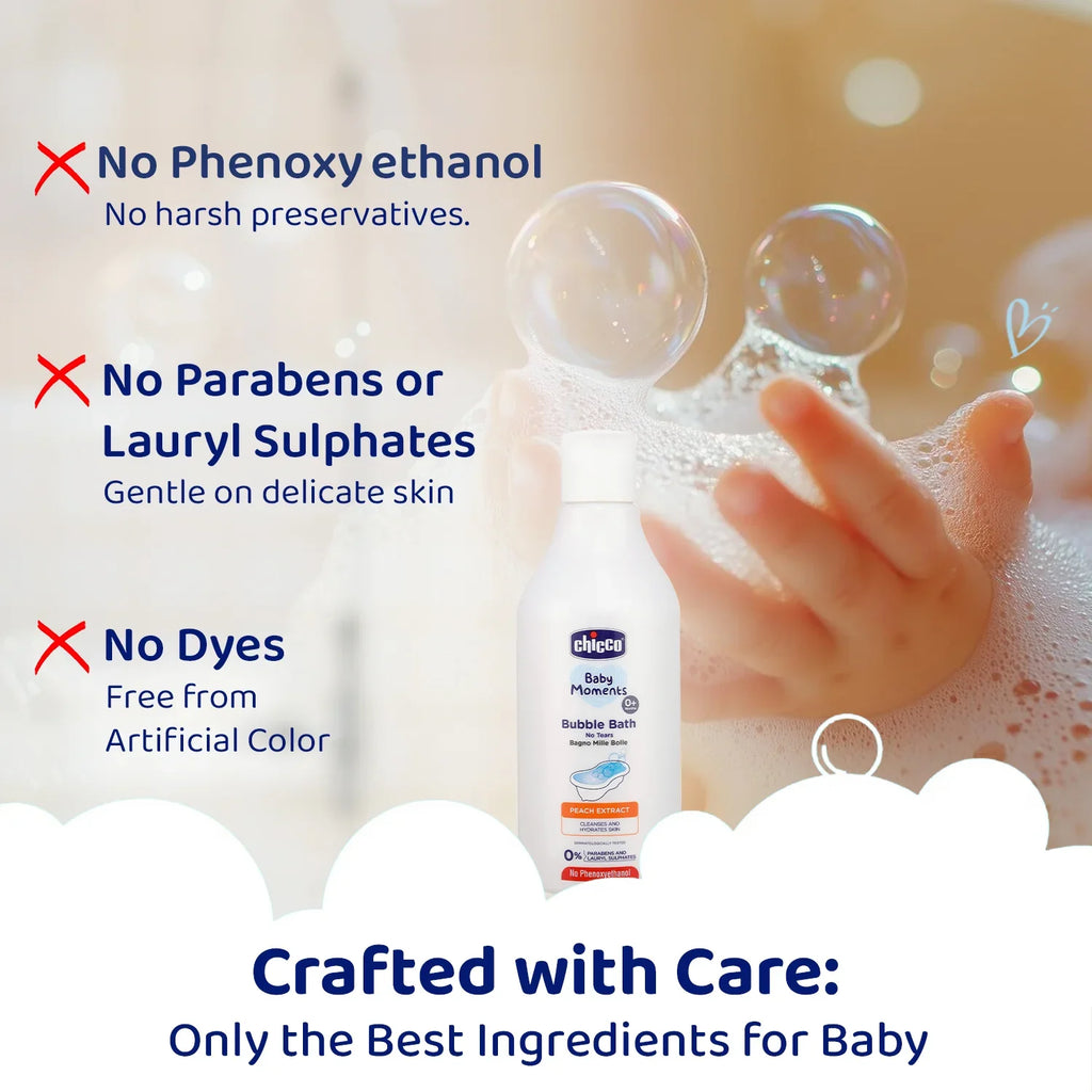 Baby Moments Bubble Bath with Peach Extracts 300 ml
