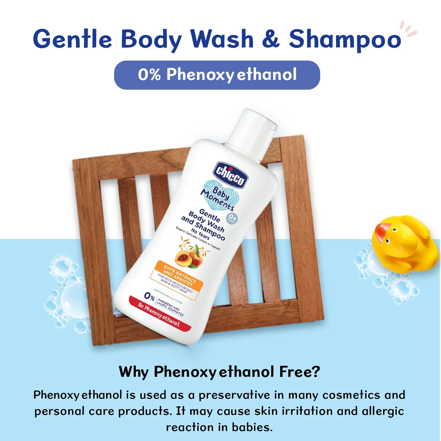 Baby Moments Gentle Bodywash & Shampoo 200 ml