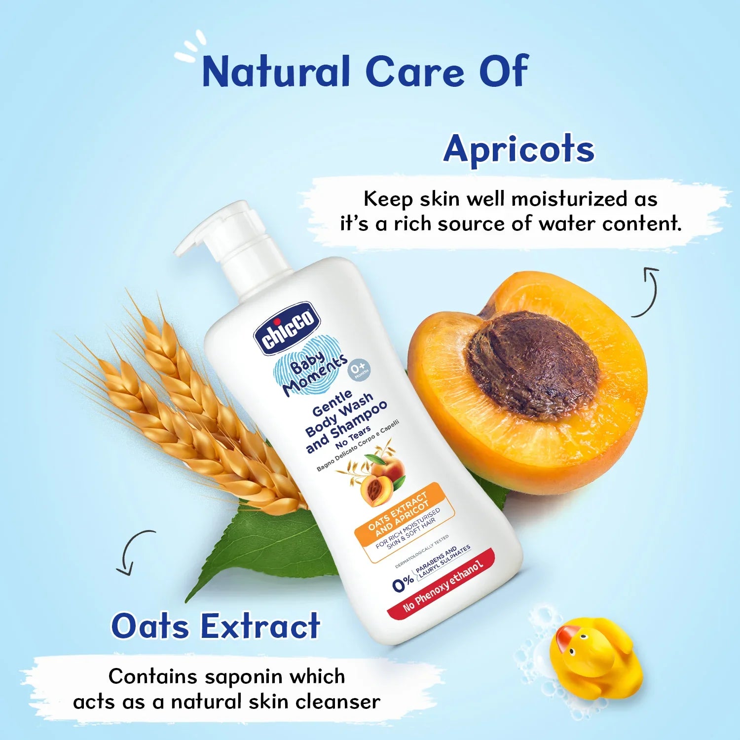 Baby Moments Gentle Bodywash & Shampoo 500 ml