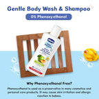 Baby Moments Gentle Bodywash & Shampoo Green Apple 200ml