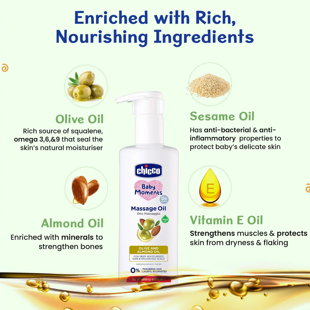 Baby Moments Massage Oil 300 ml