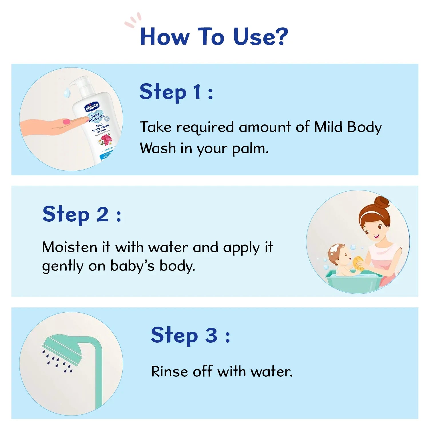 Baby Moments Mild Bodywash Protect 500 ml