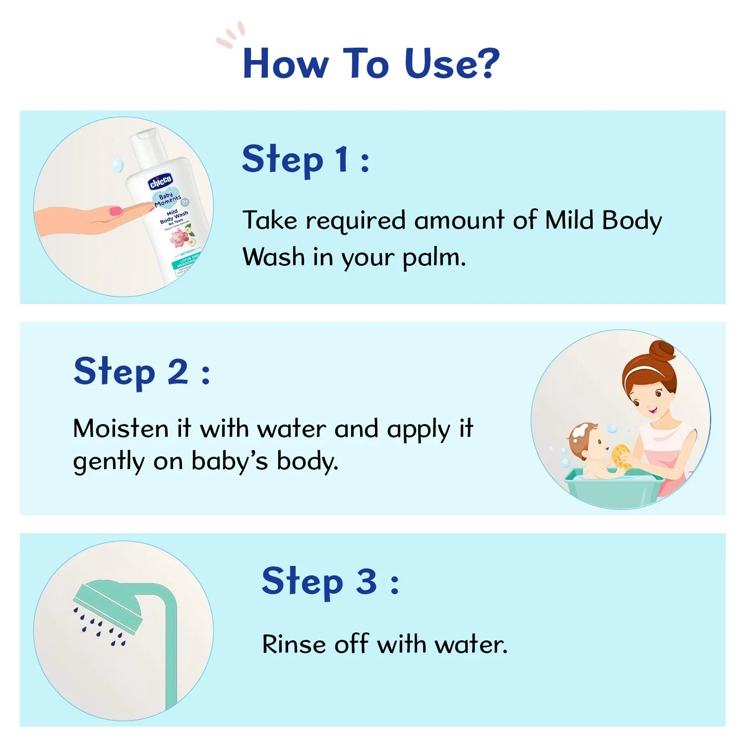 Baby Moments Mild Bodywash Refresh 200 ml