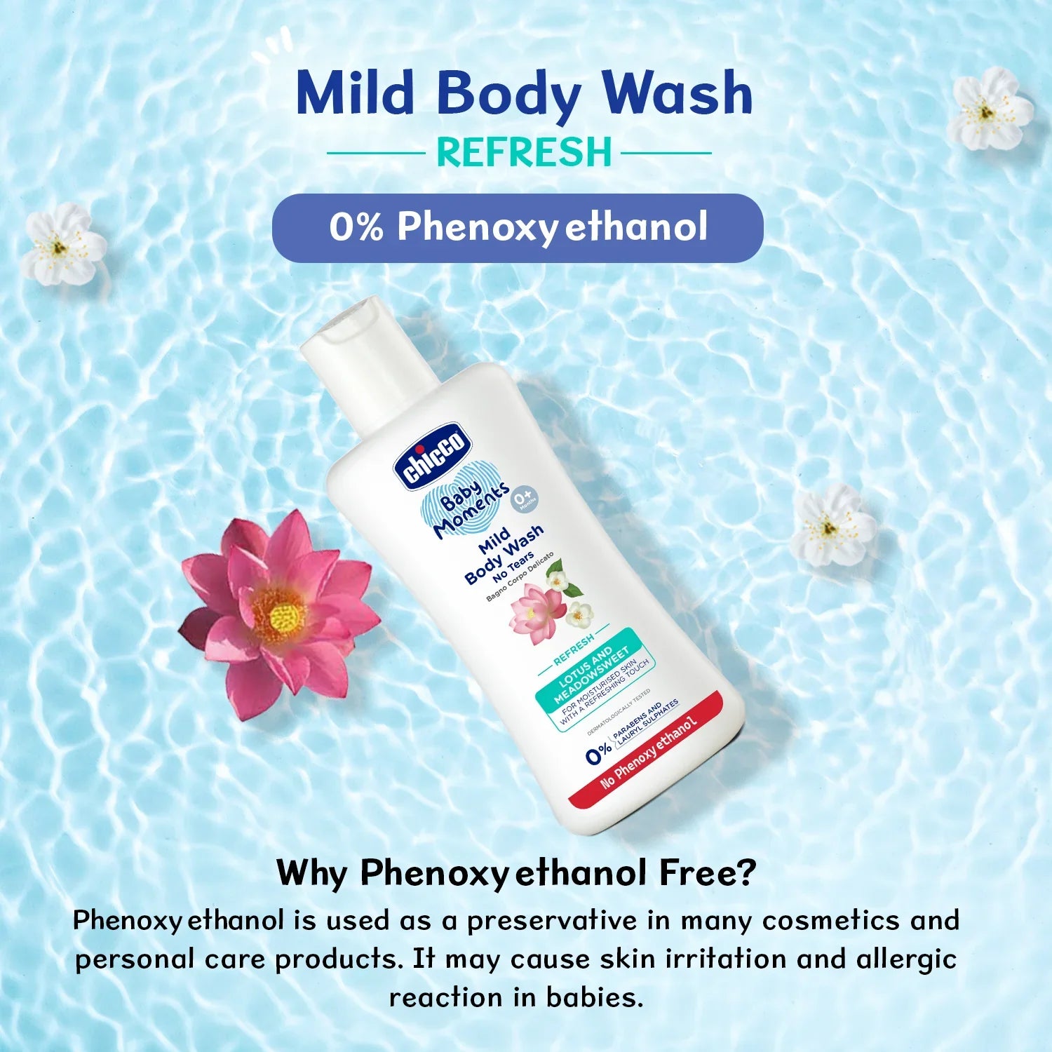 Baby Moments Mild Bodywash Refresh 200 ml