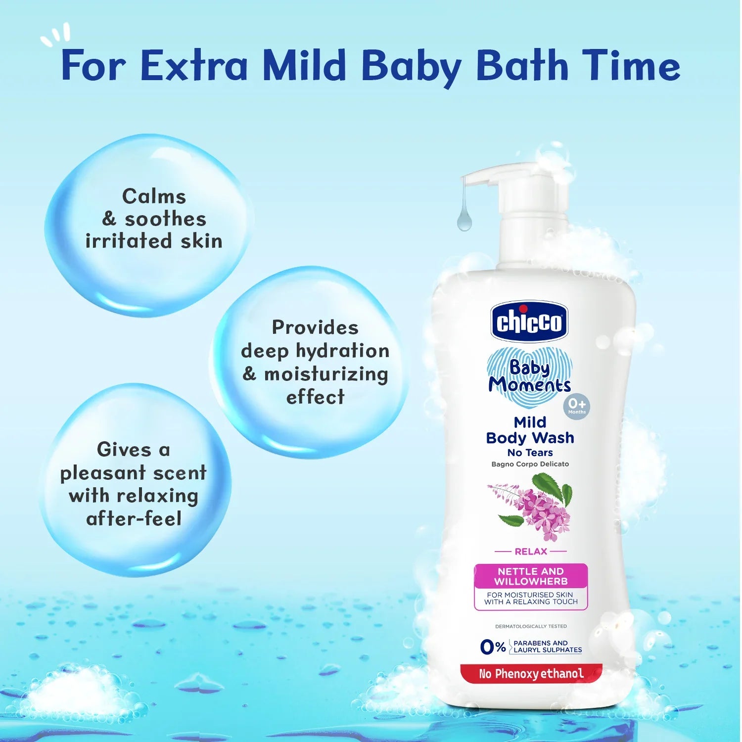 Baby Moments Mild Bodywash Relax 500 ml