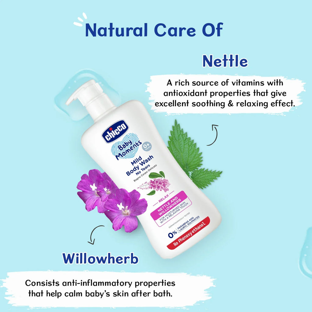 Baby Moments Mild Bodywash Relax 500 ml