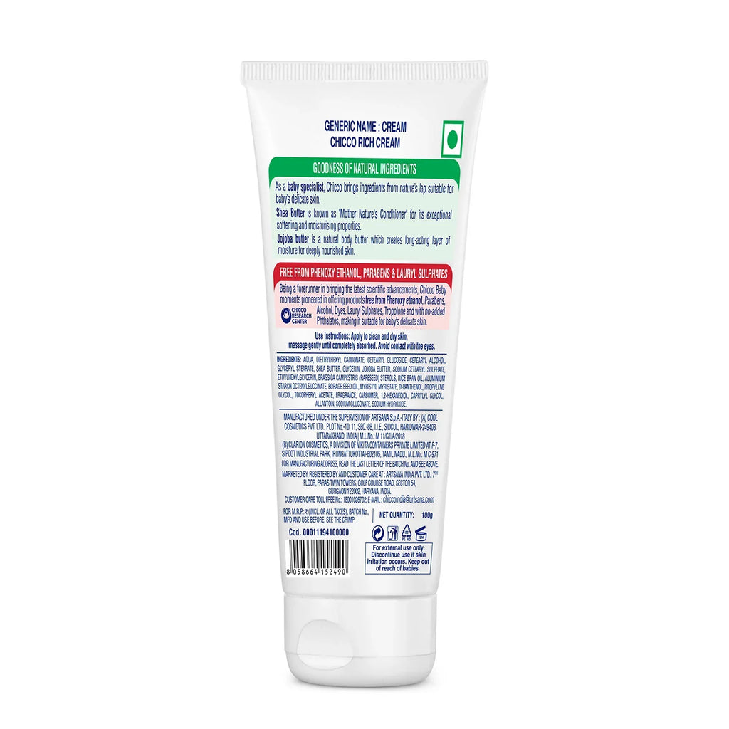Baby Moments Rich Cream 100g