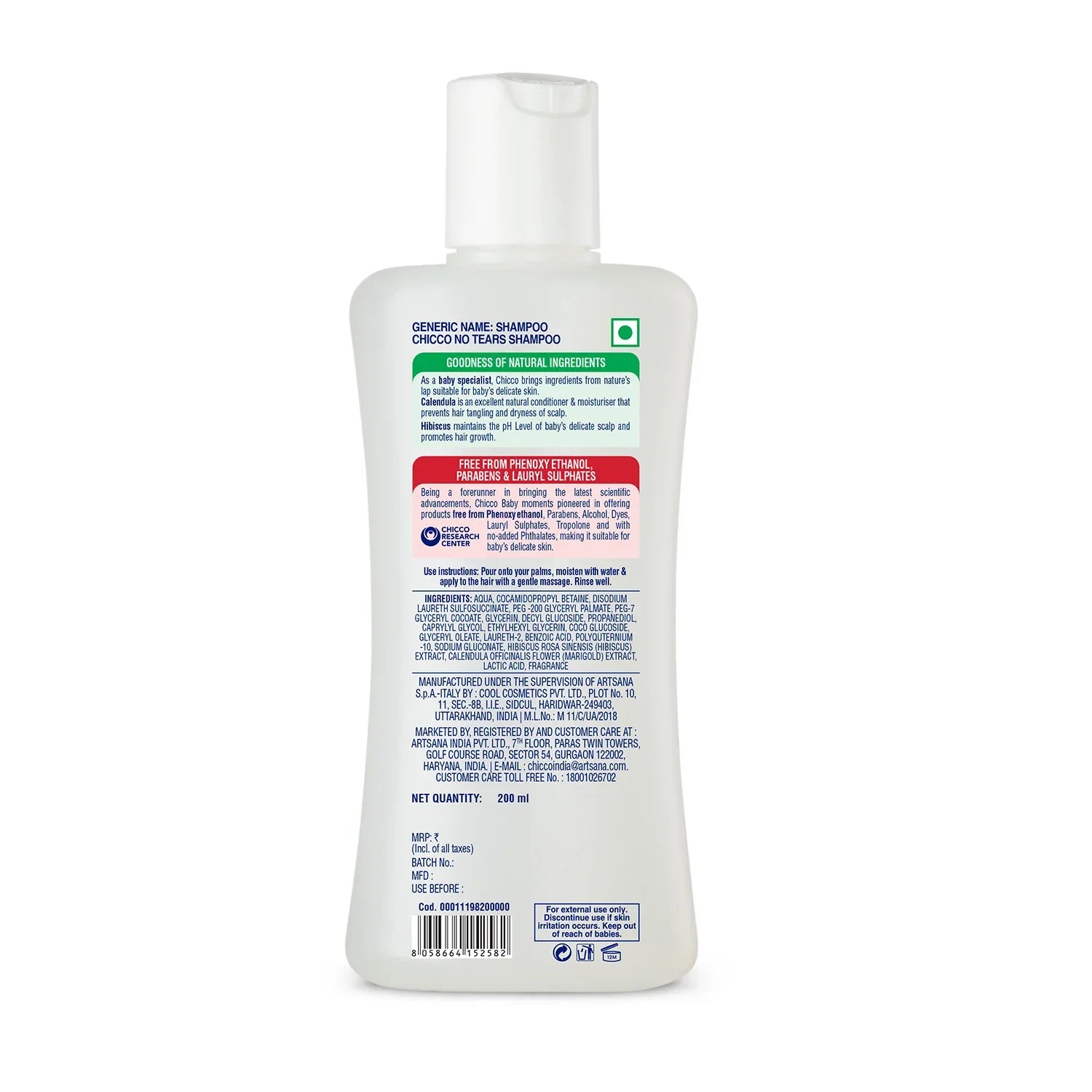 Baby Moments Shampoo 200 ml