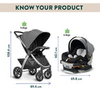 Bravo Trio Travel System Camden