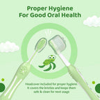 Combo Applebanana Toothpaste 6M to 6Y 50 g & Toothbrush Green 6M to 36M