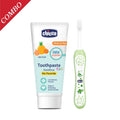 Combo Mixed Fruit Toothpaste 12M to 6Y 50 g & Toothbrush Green 6M to 36M