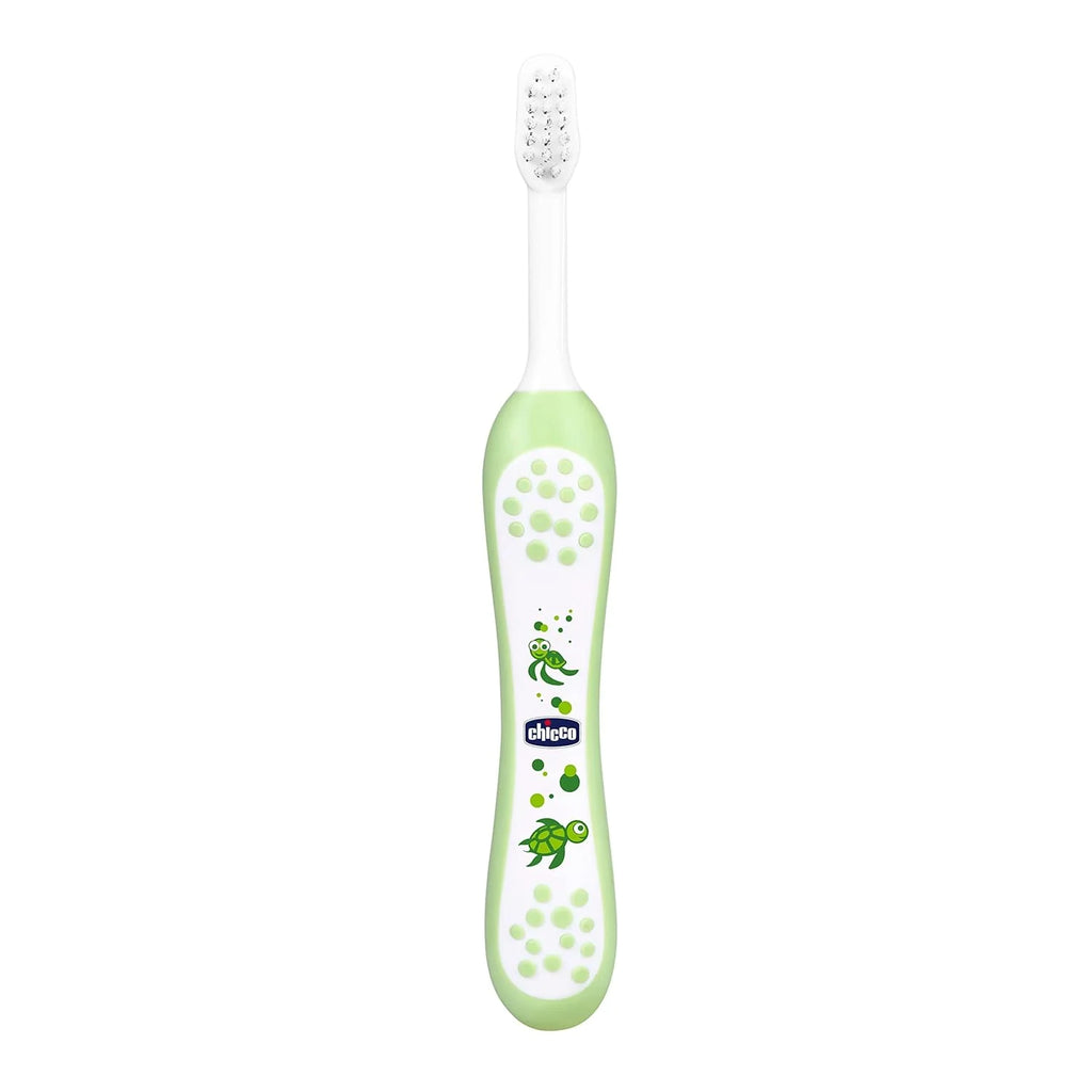 Combo Mixed Fruit Toothpaste 12M to 6Y 50 g & Toothbrush Green 6M to 36M