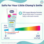Combo Strawberry Toothpaste 12M to 6Y 50 g & Toothbrush Green 6M to 36M