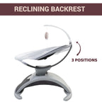 Comfy Wave Baby Bouncer Silverspring