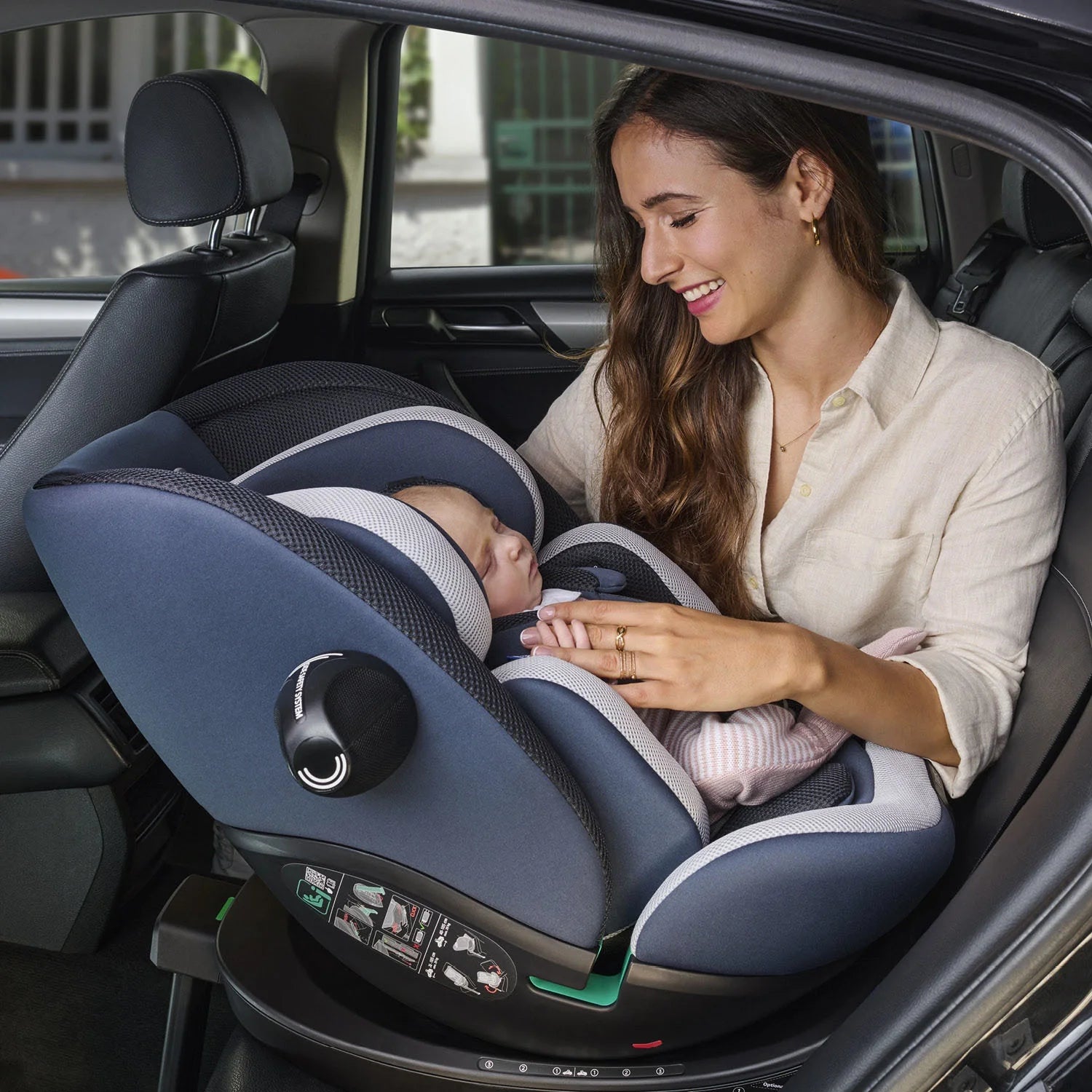 Everone I Size Baby Car Seat Black