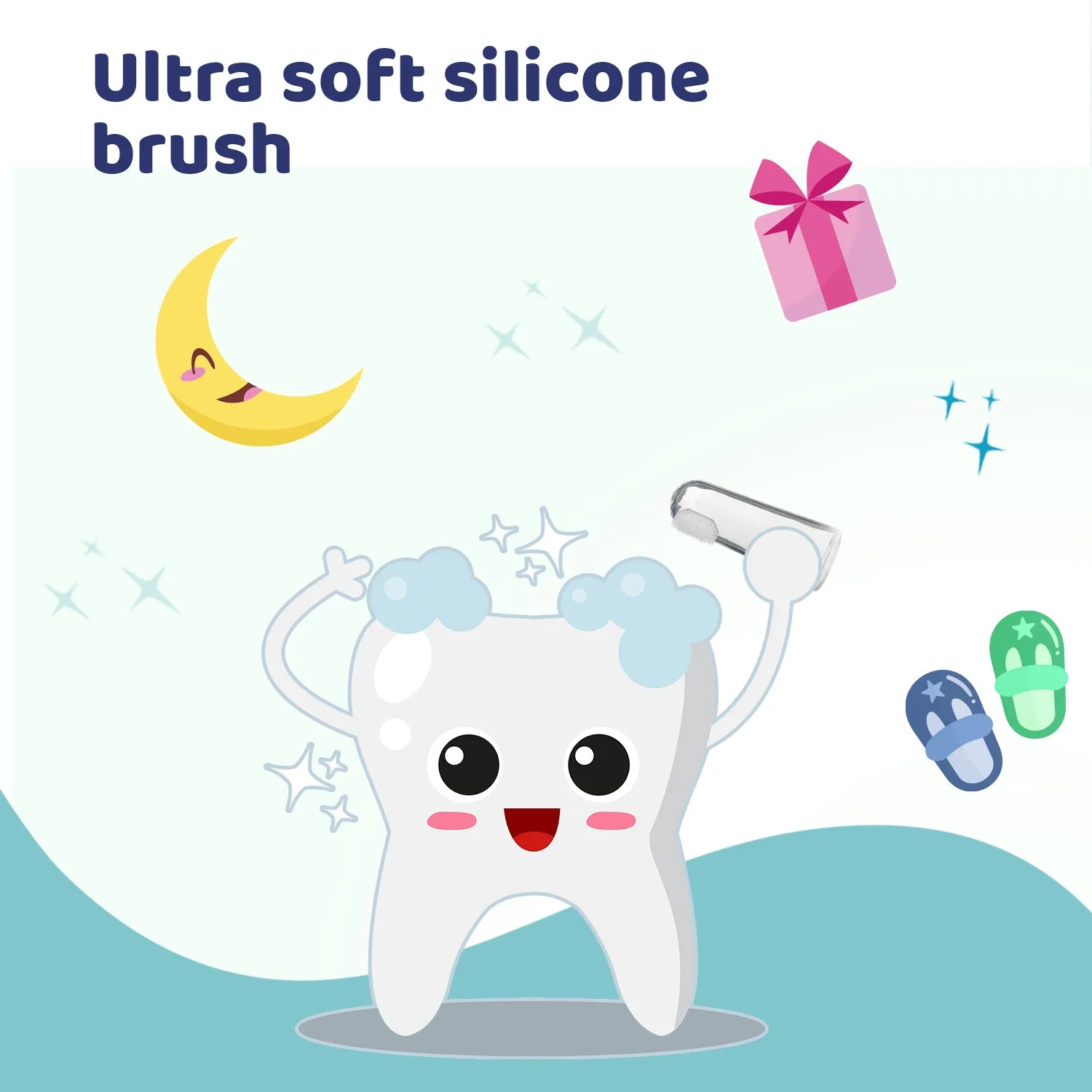 Finger Toothbrush 3M+