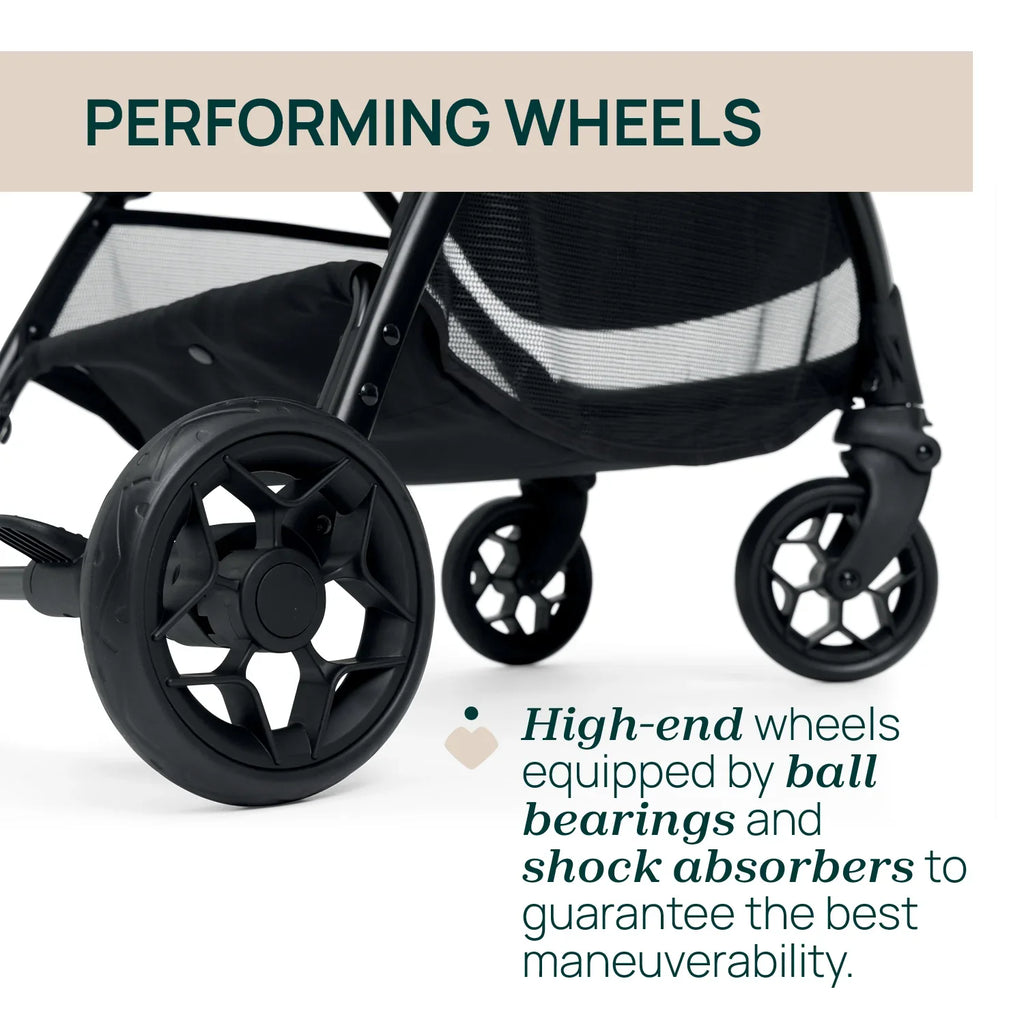 Glee Uneven Black Stroller