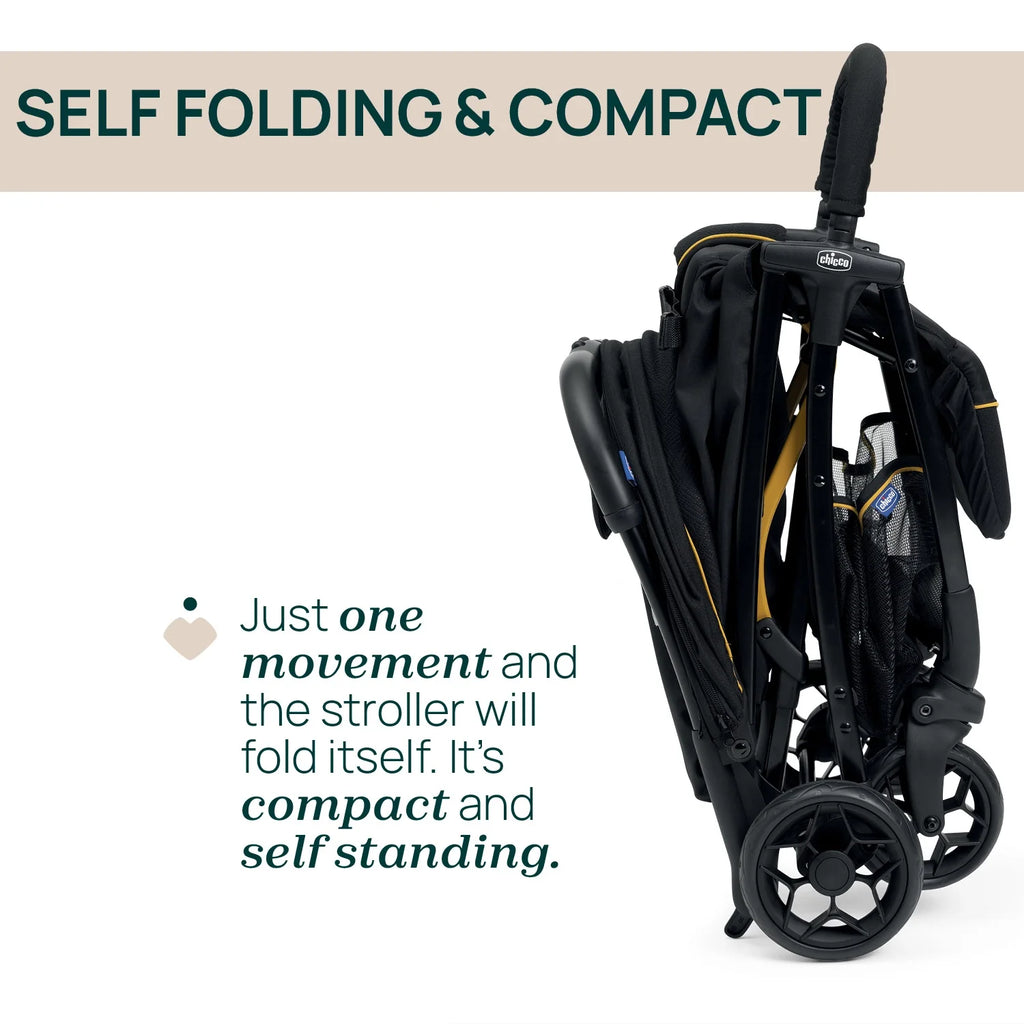 Glee Uneven Black Stroller
