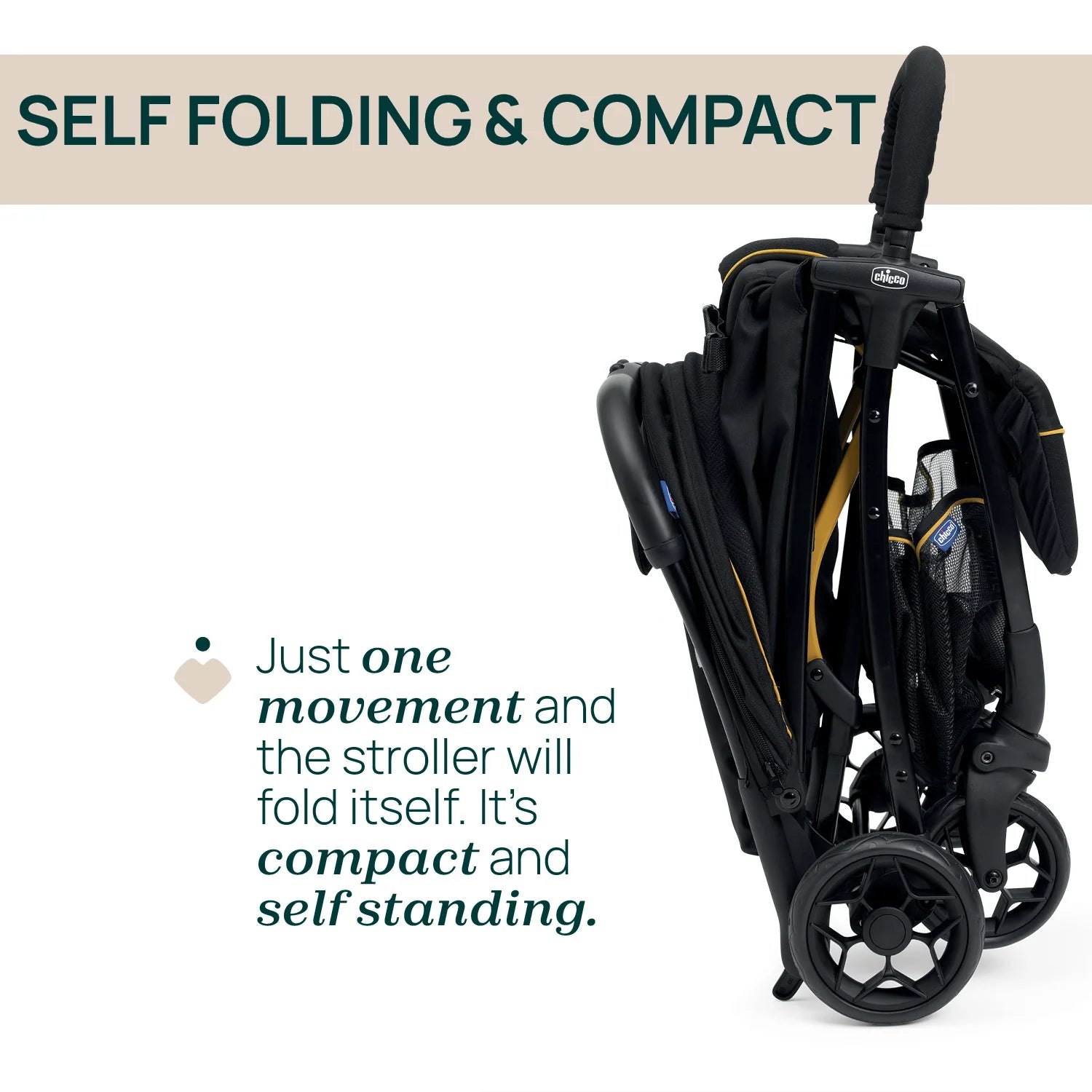 Glee Uneven Black Stroller