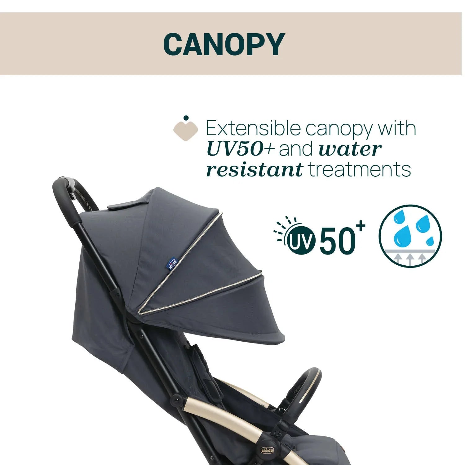 Goody XPlus Dark Shadow Stroller