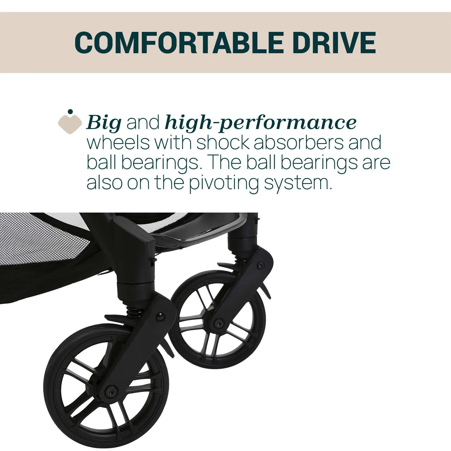 Goody XPlus Dark Shadow Stroller