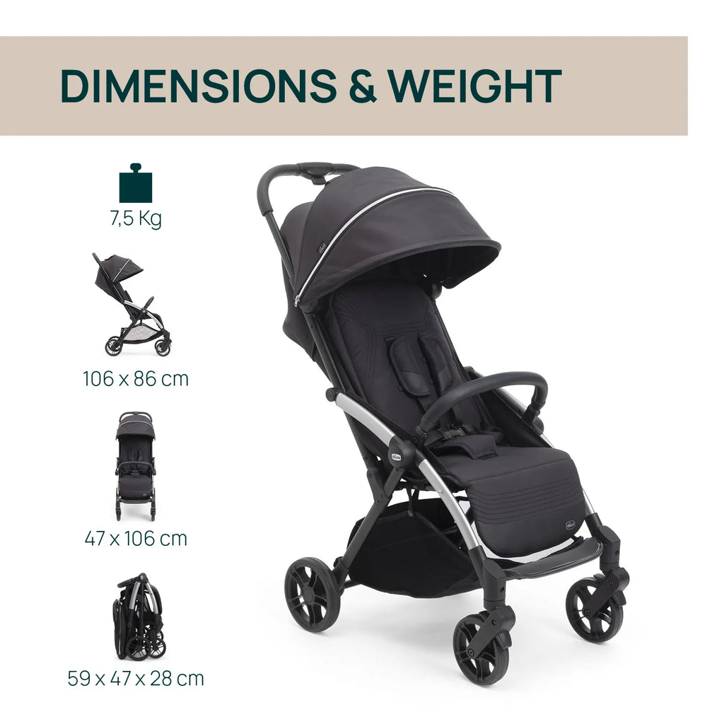 Goody XPlus Ebony Stroller