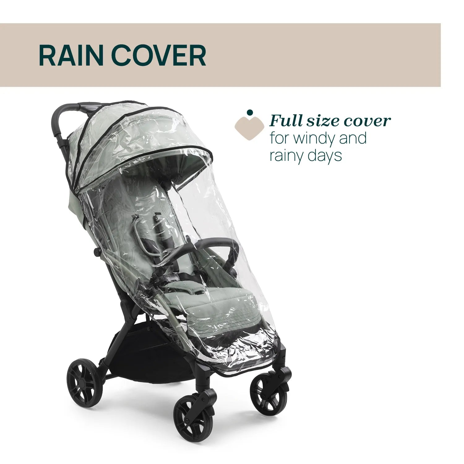 Goody XPlus Sage Green Stroller