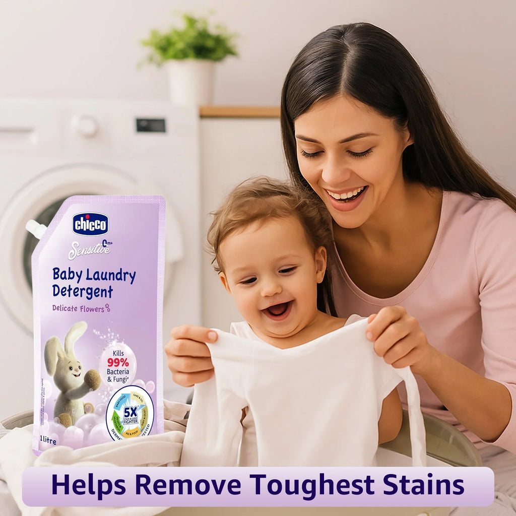 Laundry Detergent Delicate Flowers 1000ml Refil Pack