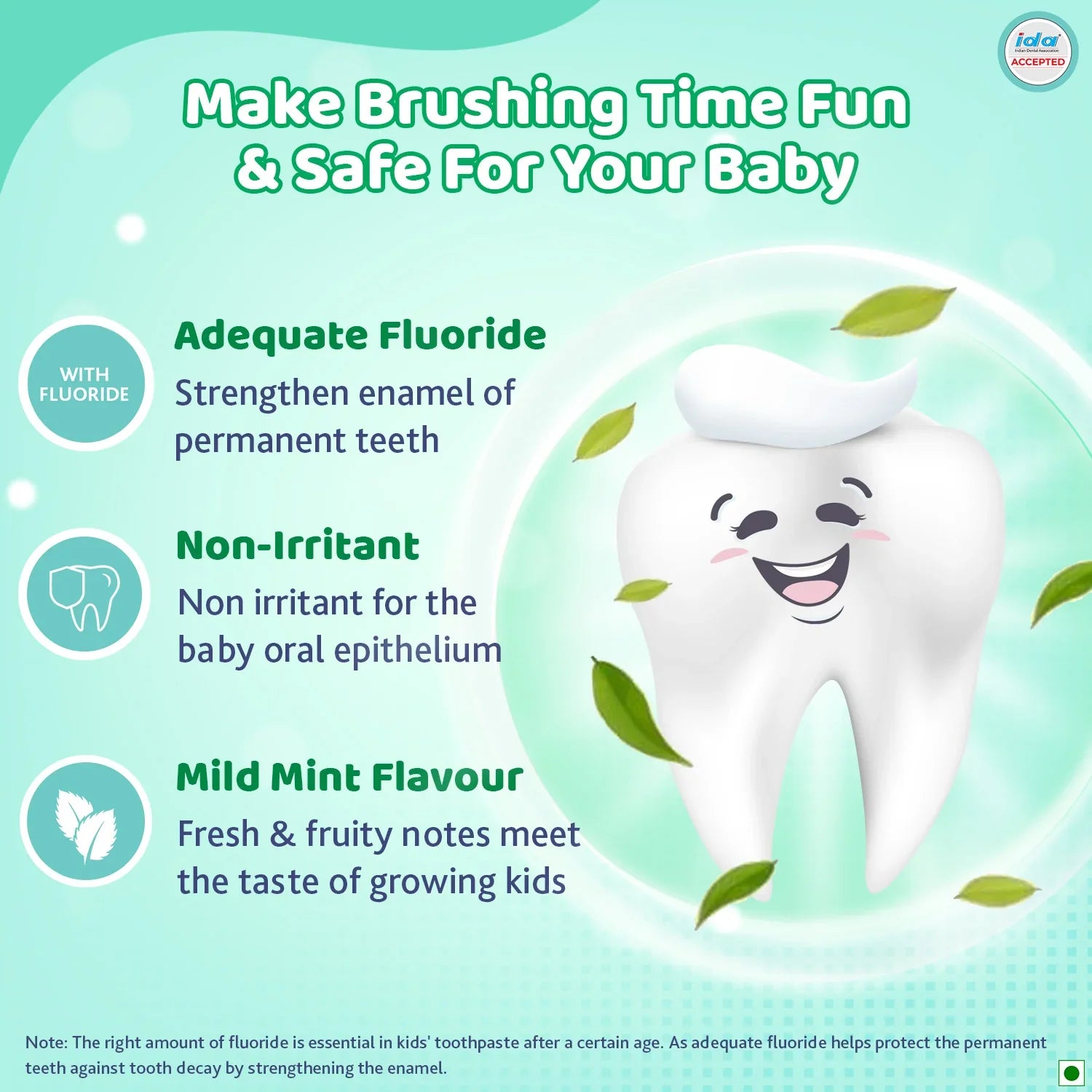Mild Mint Toothpaste 6Y+ 70g