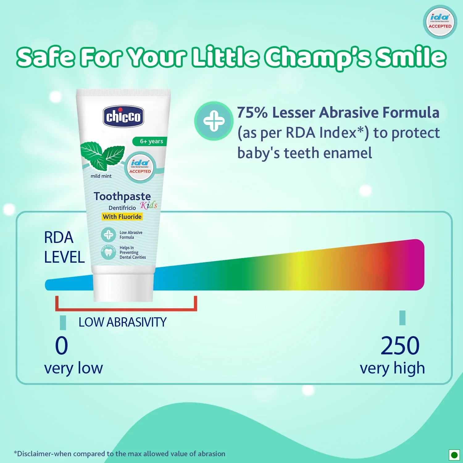 Mild Mint Toothpaste 6Y+ 70g