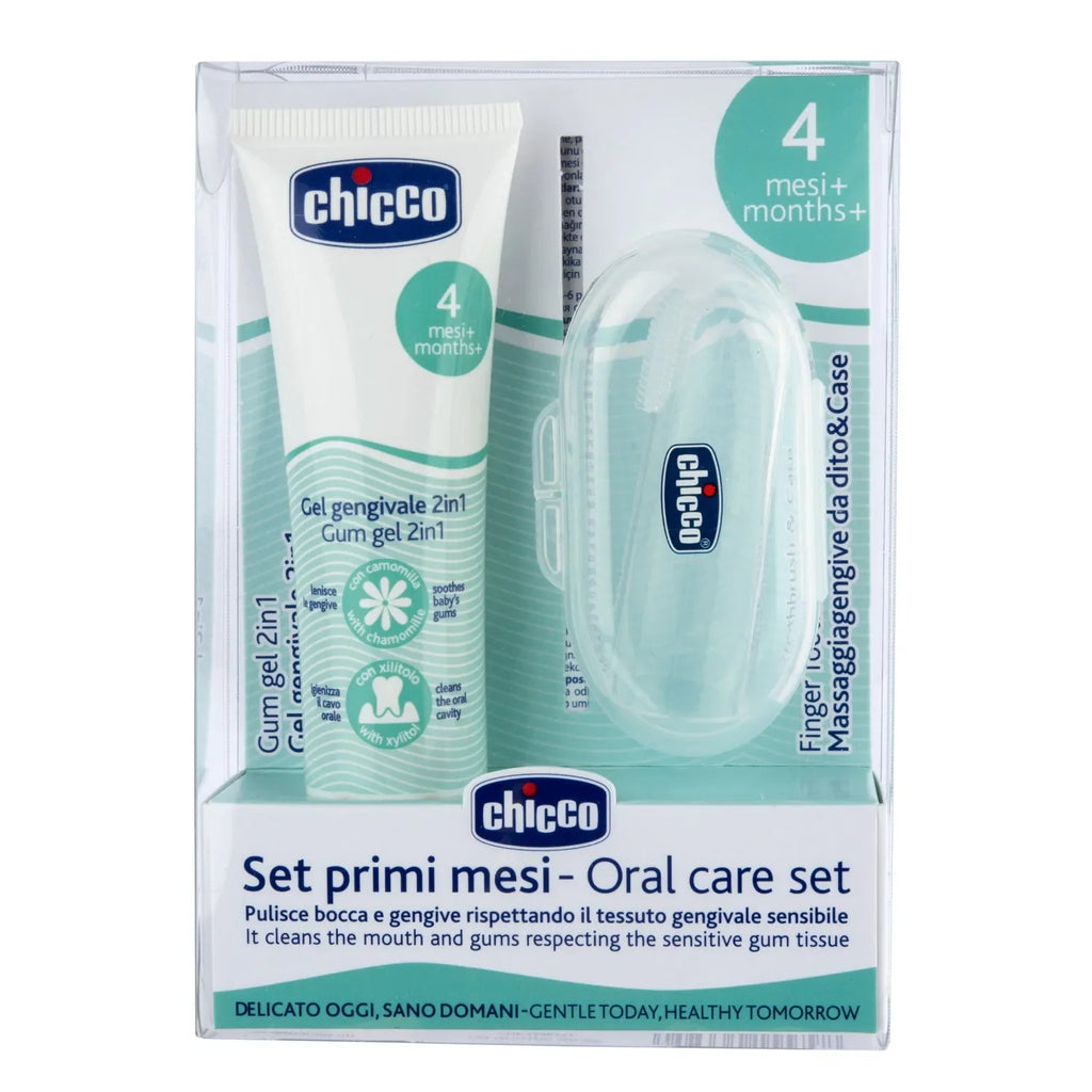 New Beginning Oral Care Set (Gum Gel with Finger Brush)
