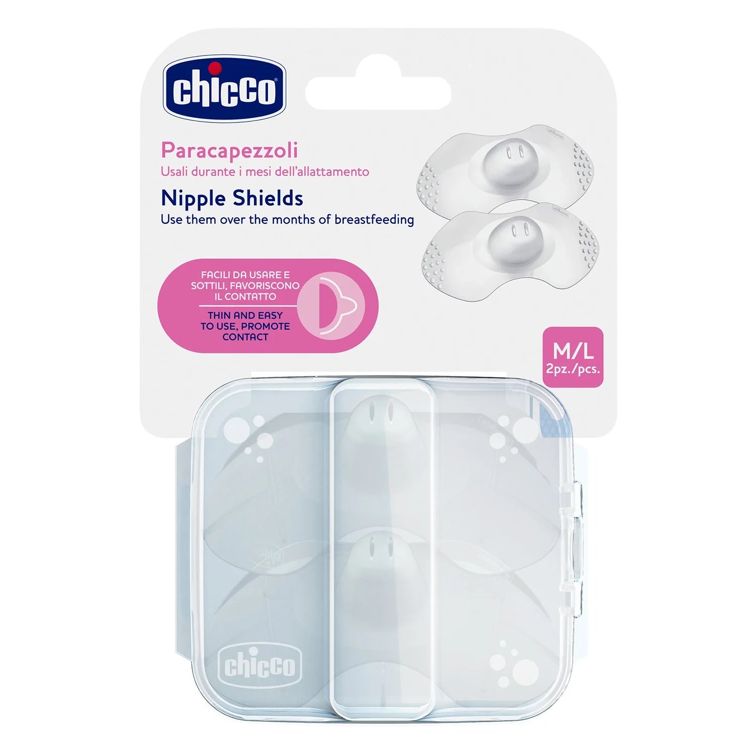 Nipple Shields Silicone M-L