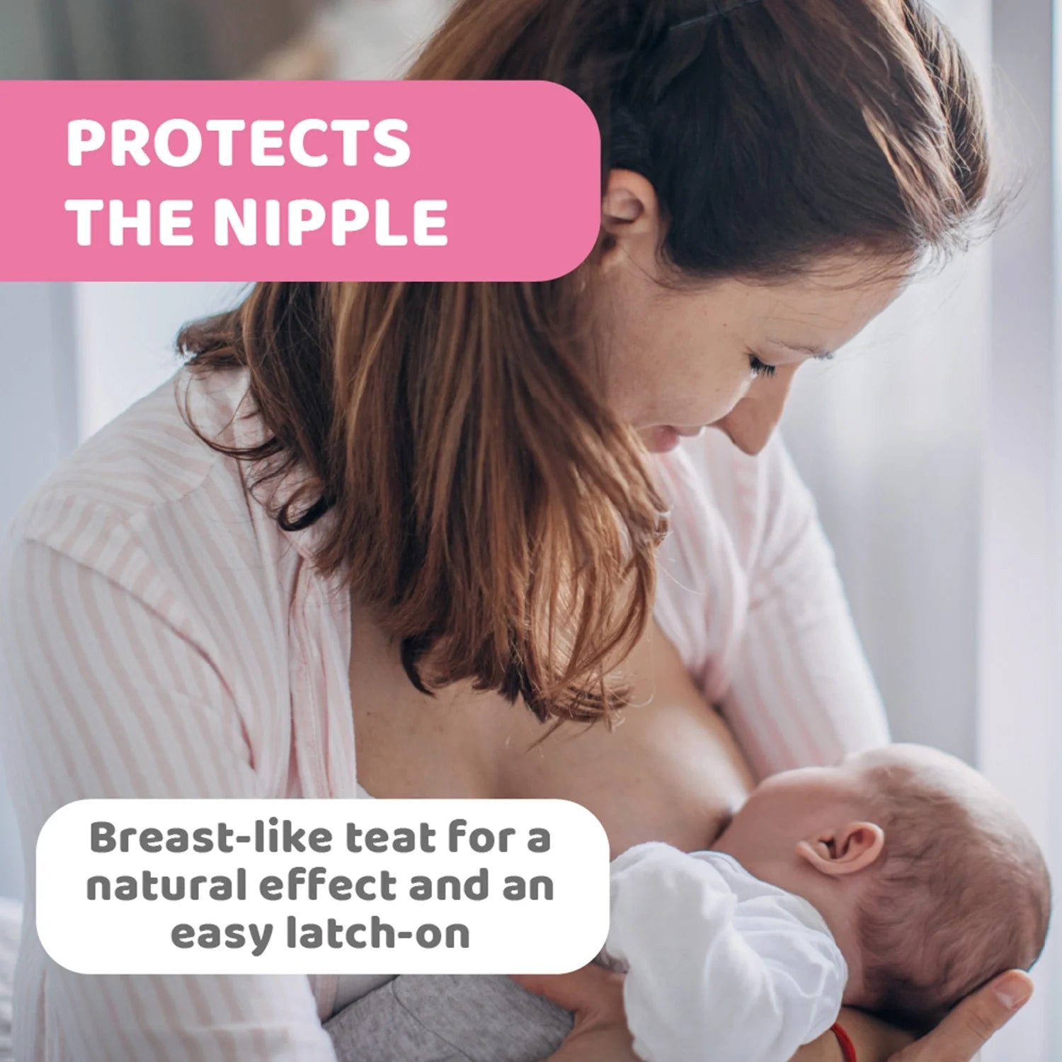 Nipple Shields Silicone S-M