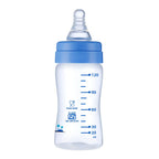 Nourish Plus Slow Flow Baby Bottle 120ml 0M+ Blue