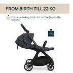 One4Ever Lounge Stroller Denim Shine