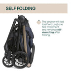 One4Ever Lounge Stroller Denim Shine