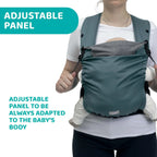 Skin Fit Baby Carrier Green Wood