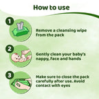Soft Cleansing Wipes Fliptop 72 Pcs