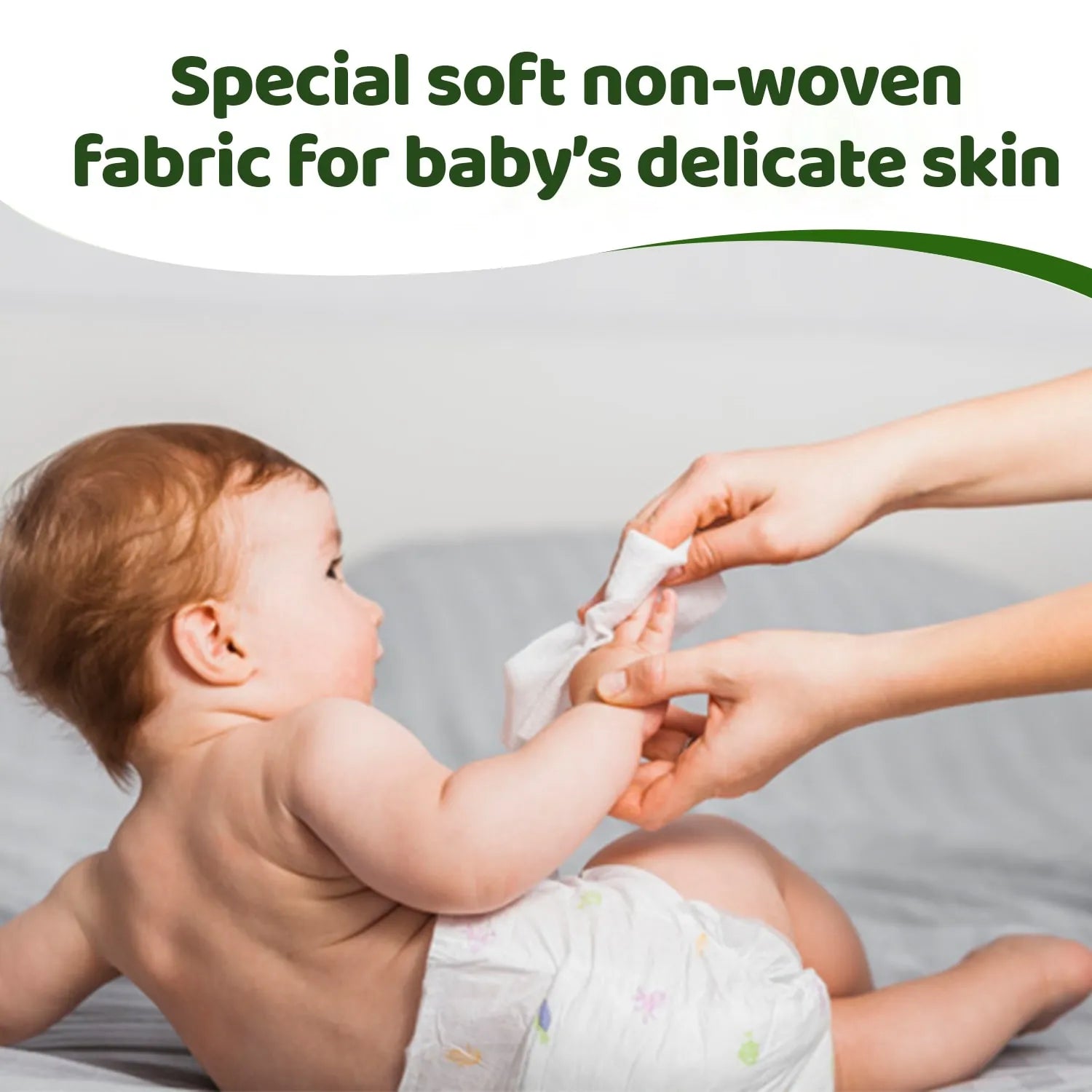 Soft Cleansing Wipes Fliptop 72 Pcs