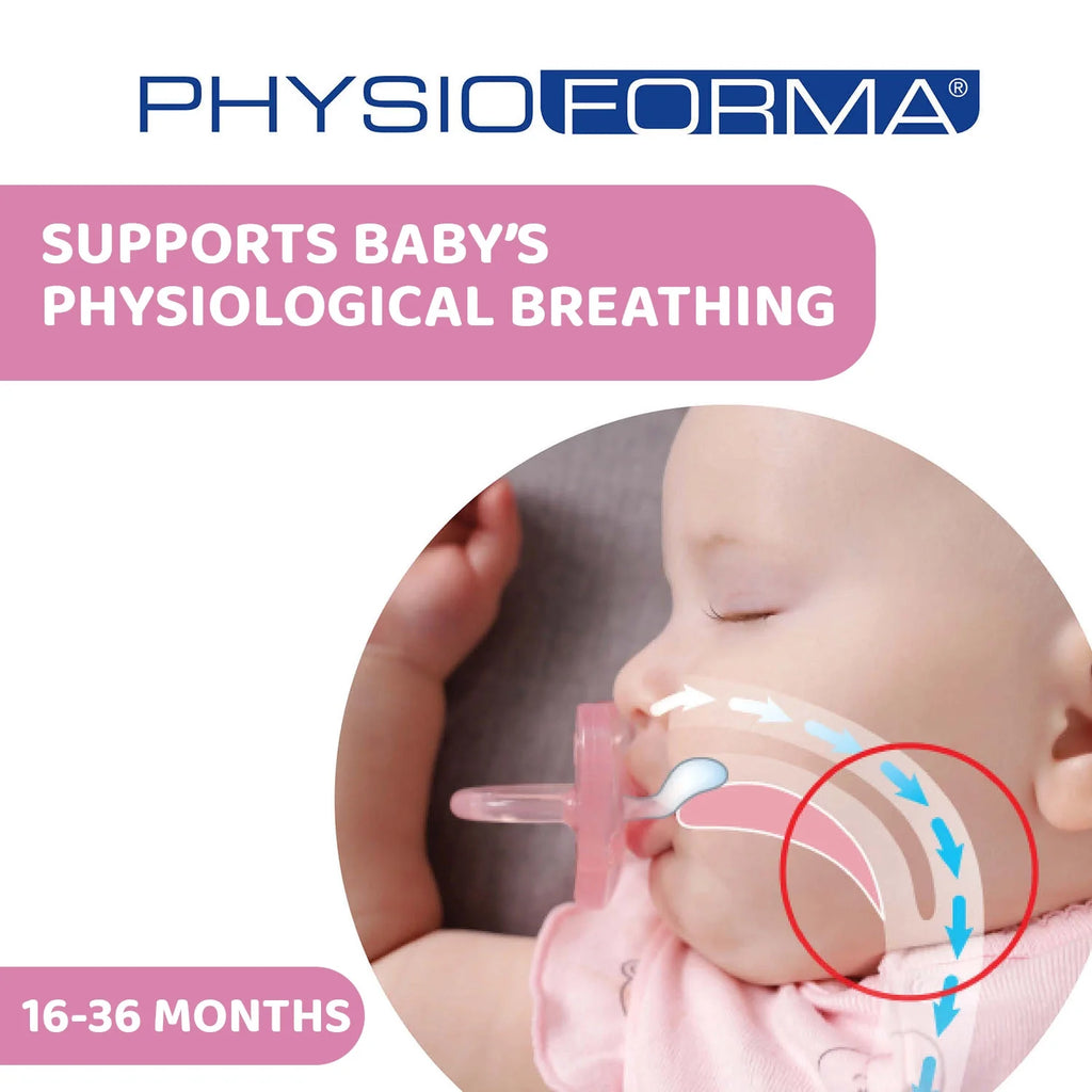Soother Physio Comfort Pink 16 to 36M 2Pcs