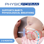 Soother Physio Soft Blue 2 to 6M 1Pc