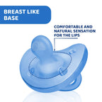 Soother Physio Soft Blue 6 to 16M 2Pcs