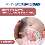 Soother Physio Soft Pink 2 to 6M 2Pcs