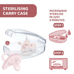 Soother Physio Soft Pink 2 to 6M 2Pcs