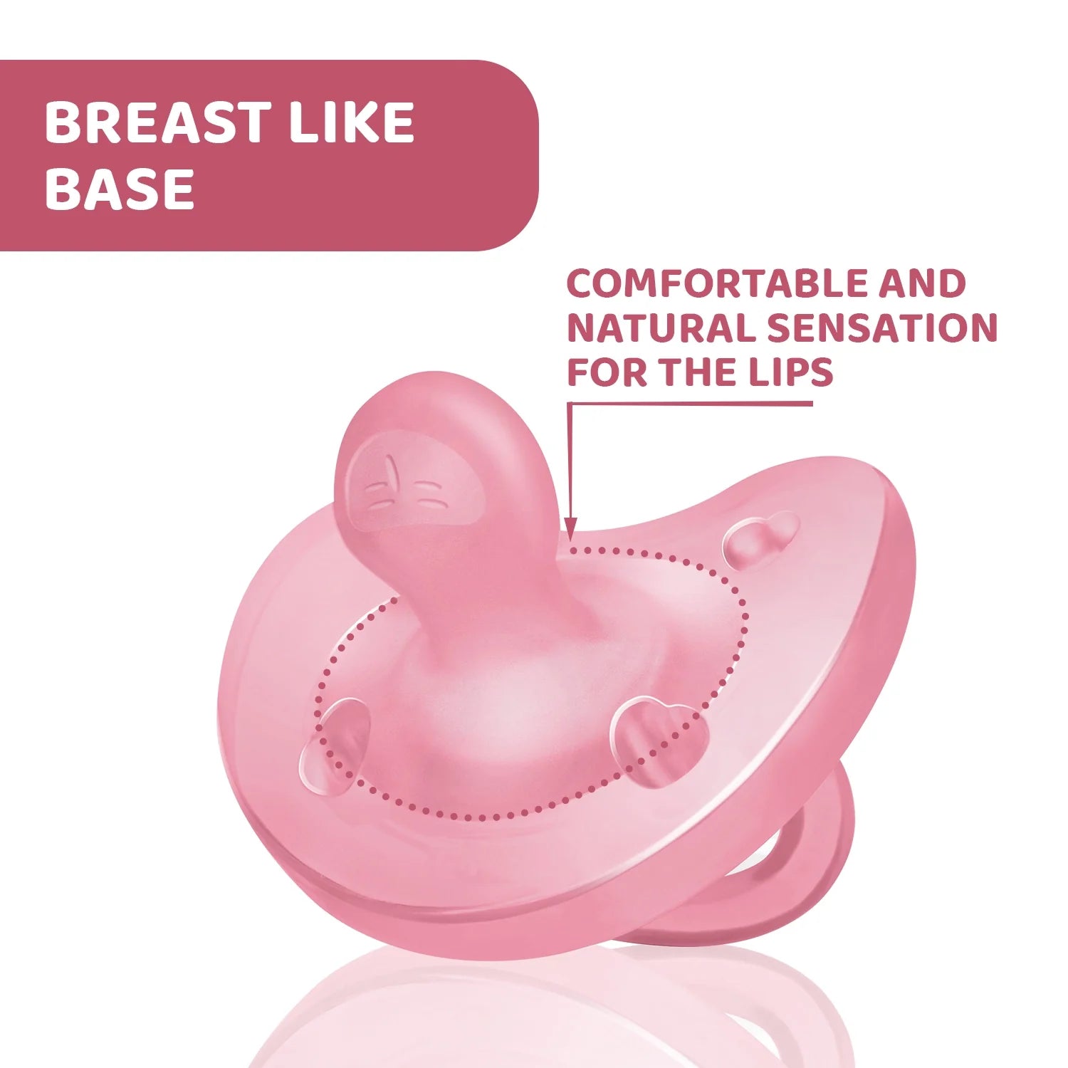 Soother Physio Soft Pink 6 to 16M 1Pc