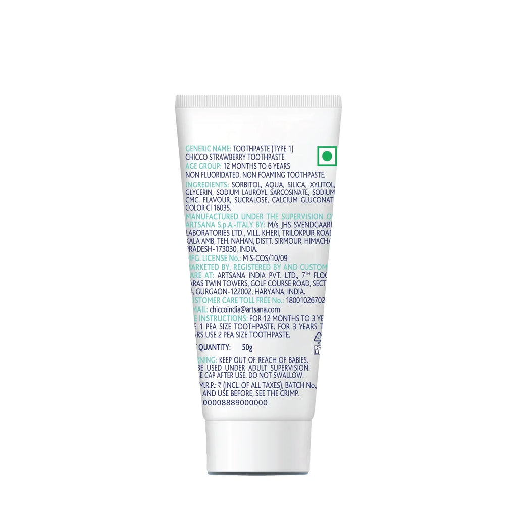 Strawberry Toothpaste 12M to 6Y 50 g
