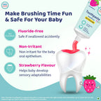 Strawberry Toothpaste 12M to 6Y 50 g Pack of 2