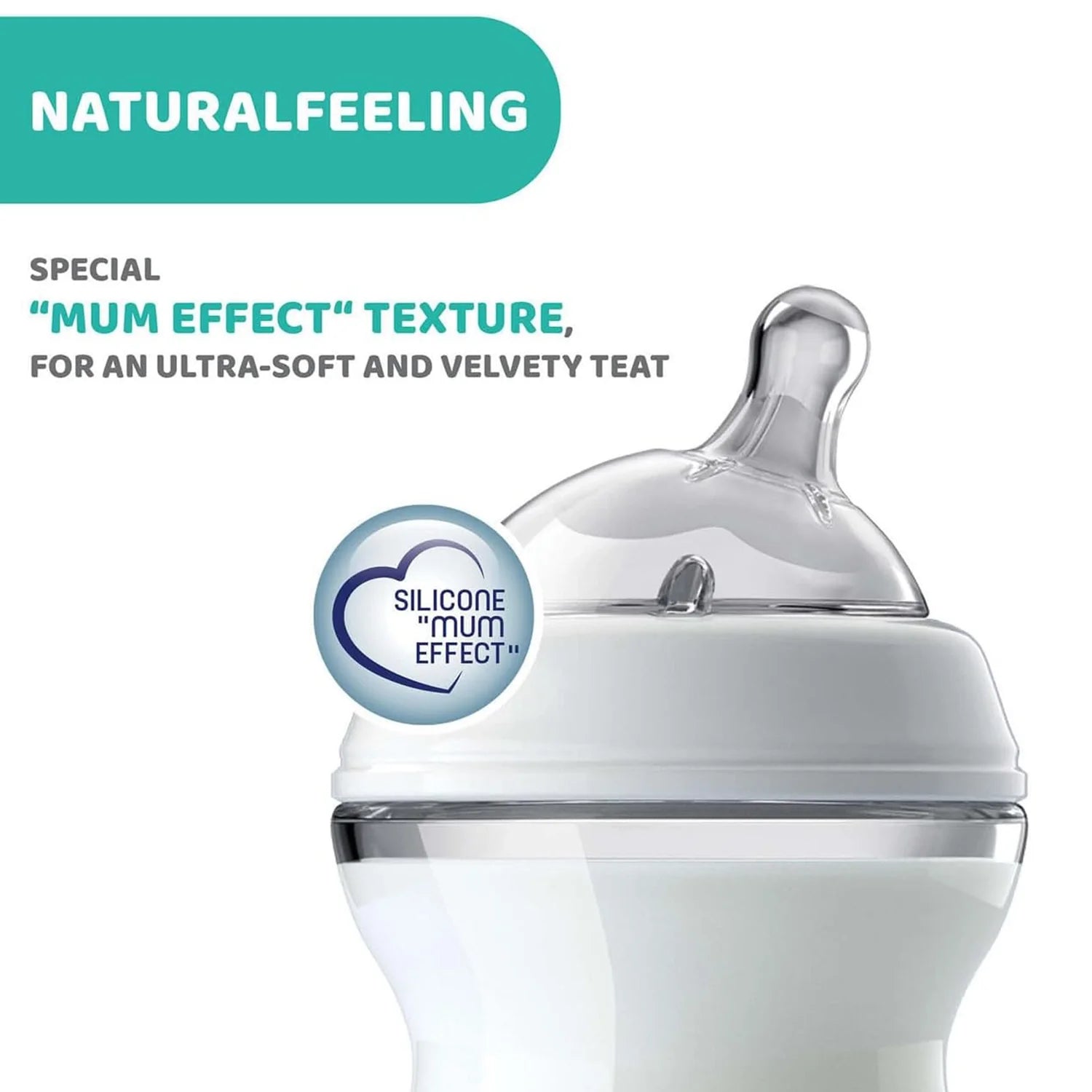 Teat Natural Feeling 0M+ Regular Flow 1 Pc