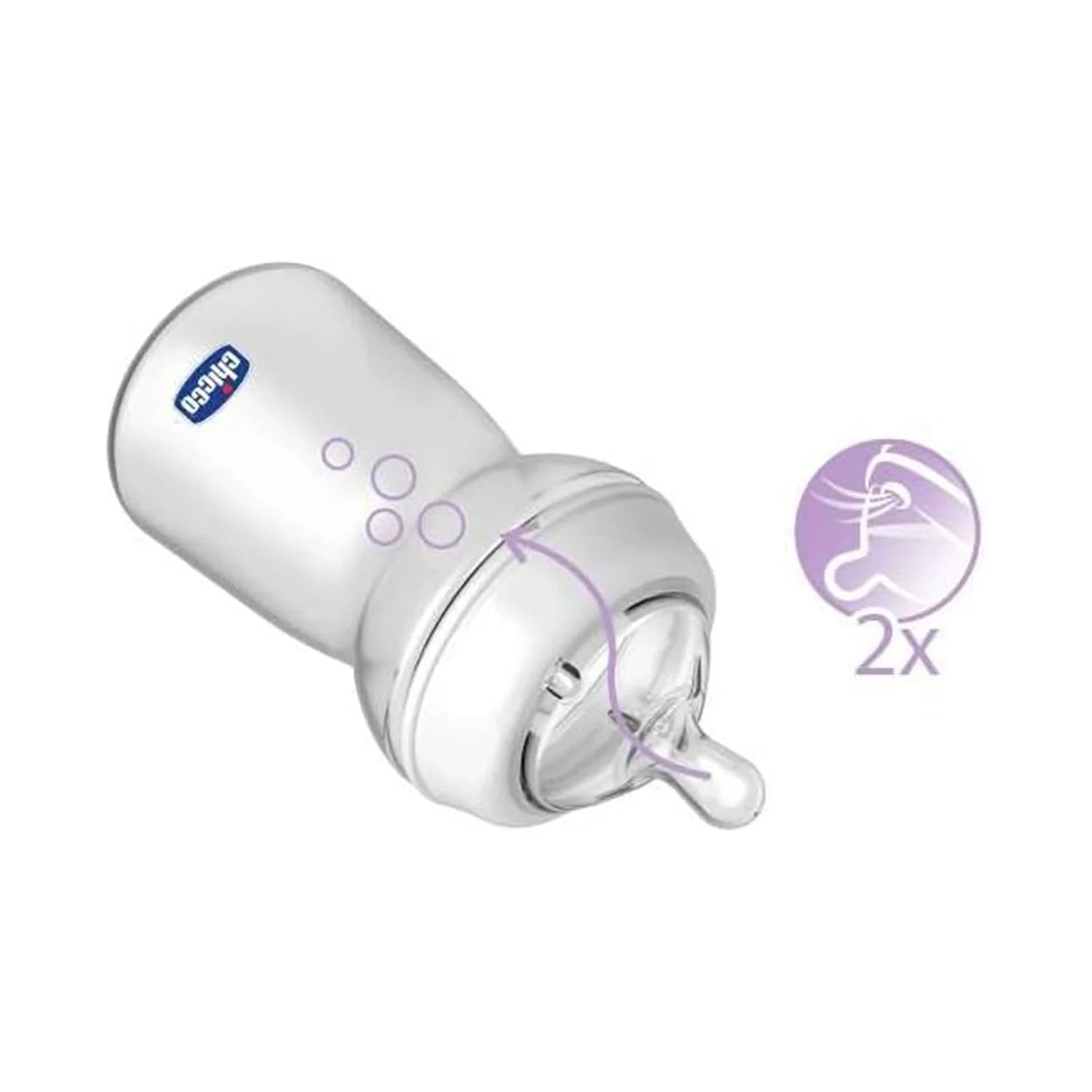 Teats Natural Feeling 6M+ Fast Flow 2 Pcs